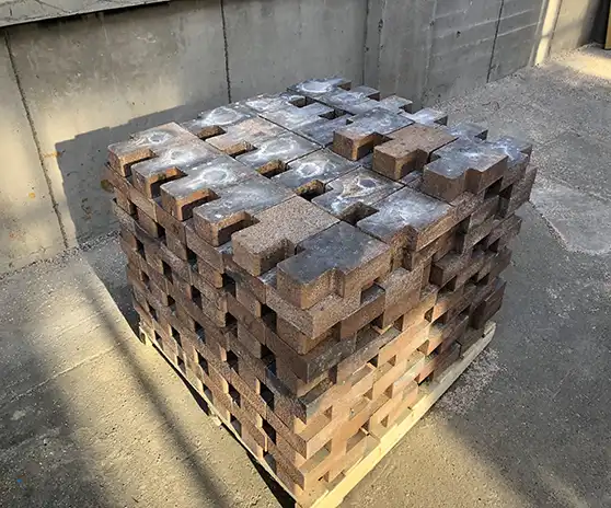 Where are Silicon Carbide Bricks used?